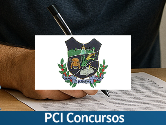 Prefeitura de Piumhi (MG) Abre Concurso Público com 484 Vagas e Salários de Até R$ 16,4 Mil