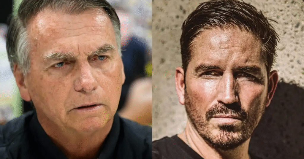 Jim Caviezel, astro de ‘A Paixão de Cristo’, é cotado para viver Jair Bolsonaro em filme internacional jim caviezel bolsonaro